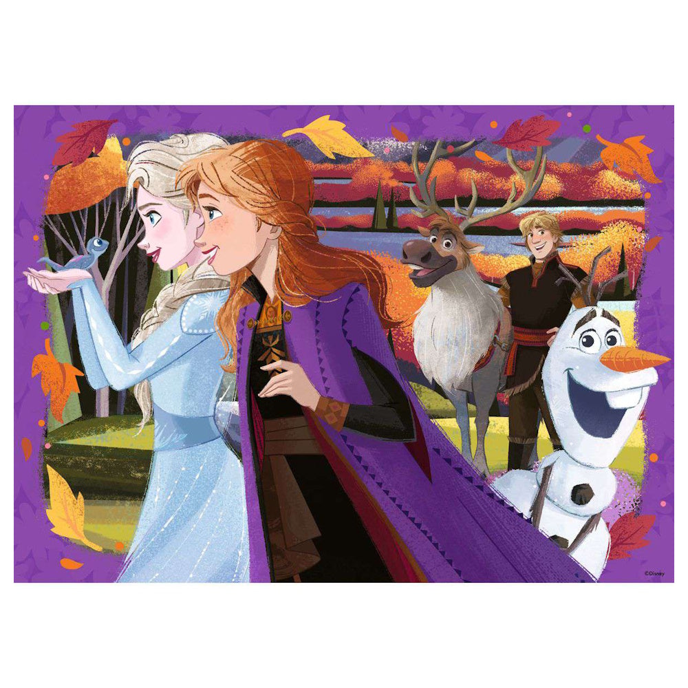 Ravensburger 4 x 100 Piece Puzzles - Frozen Magical Spirits