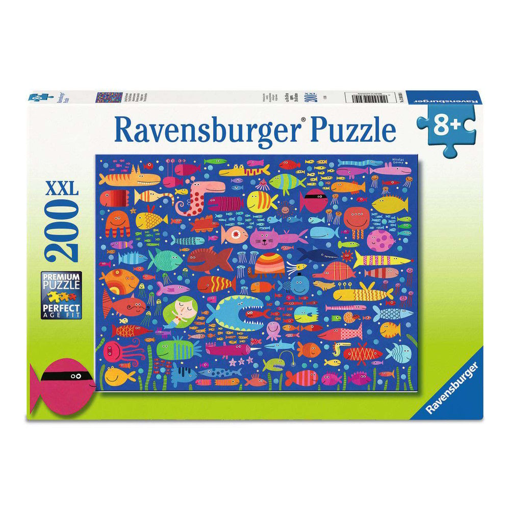 Ravensburger 200 Piece Puzzle - Funny Fish Friends