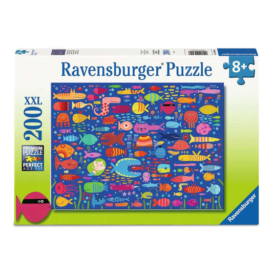 Ravensburger 200 Piece Puzzle - Funny Fish Friends