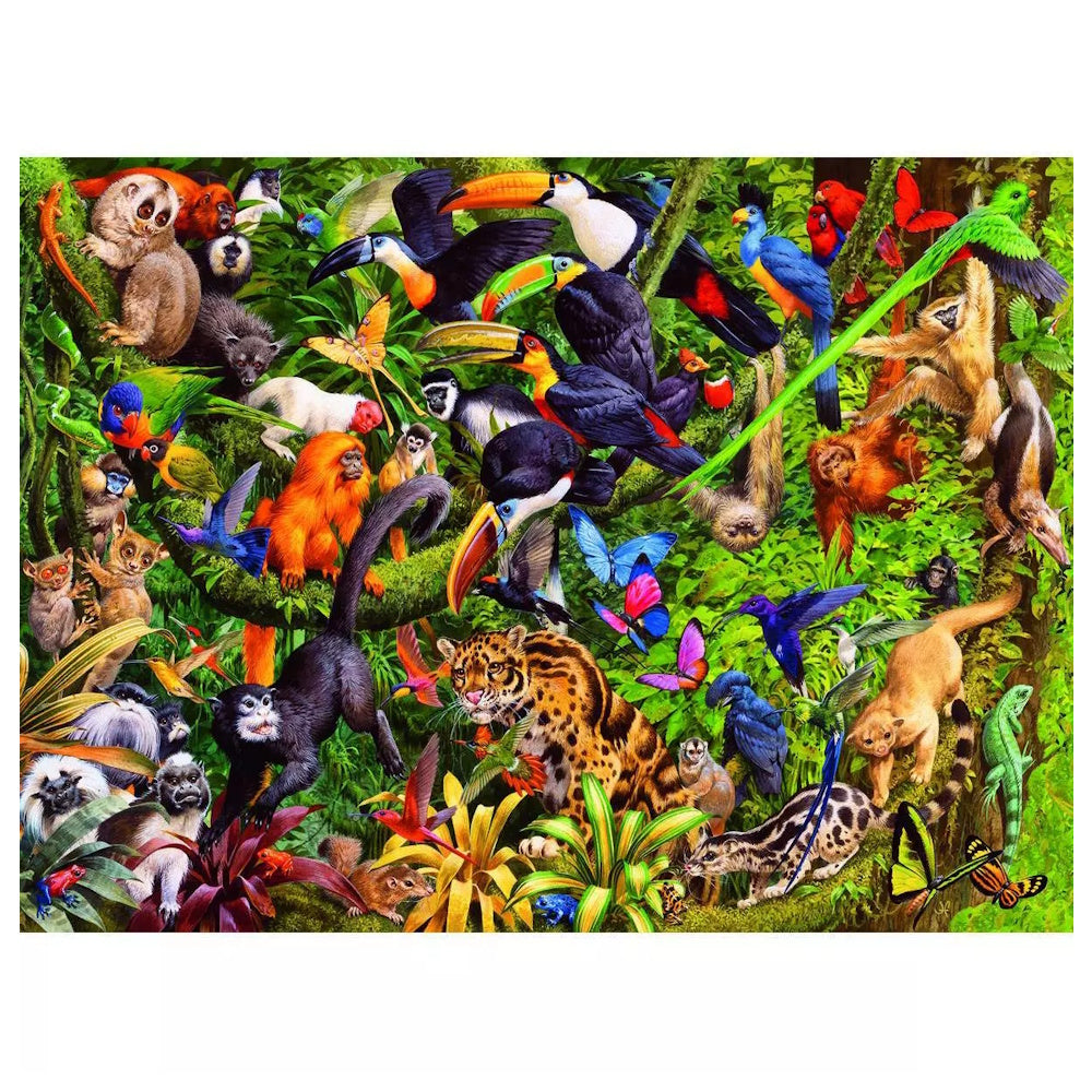 Ravensburger 200 Piece Puzzle - Marvellous Menagerie