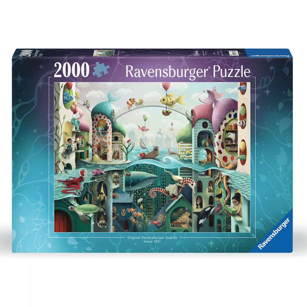 Ravensburger 2000 Piece Puzzle - If Fish Could Walk