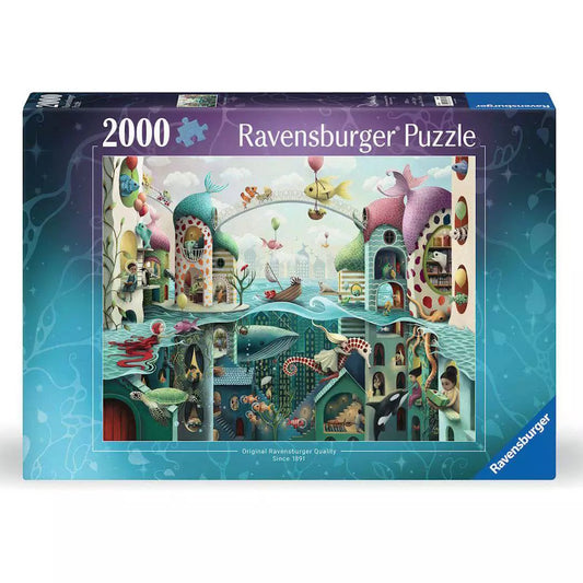 Ravensburger 2000 Piece Puzzle - If Fish Could Walk