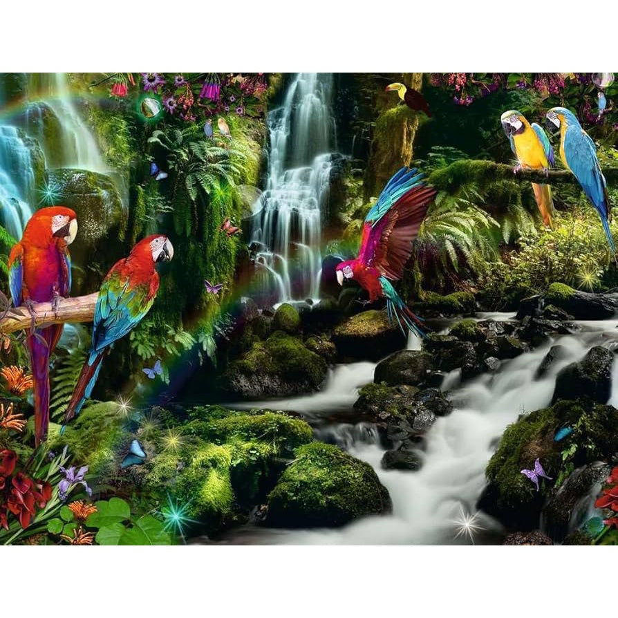 Ravensburger 2000 Piece Puzzle - Parrots' Paradise