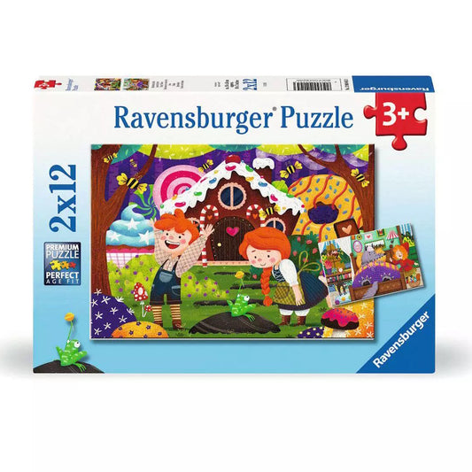 Ravensburger 2 x 12 Piece Puzzles - Fairytales