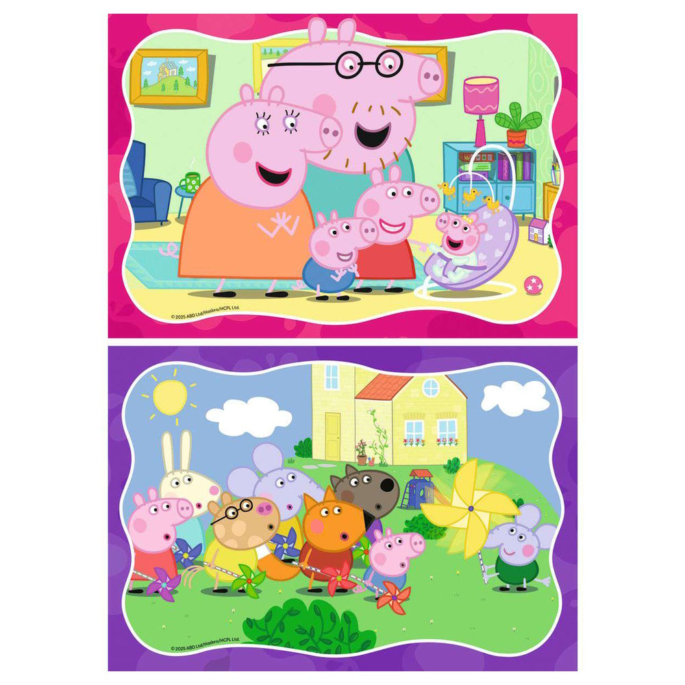 Ravensburger 2 x 24 Piece Puzzles - Peppa Pig New Adventures