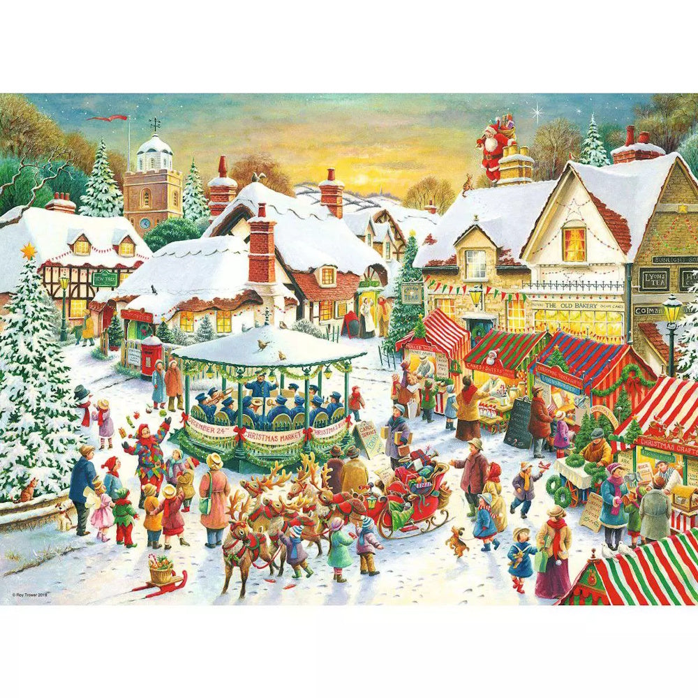 Ravensburger 2 x 500 Piece Puzzles - Christmas Collection No. 1