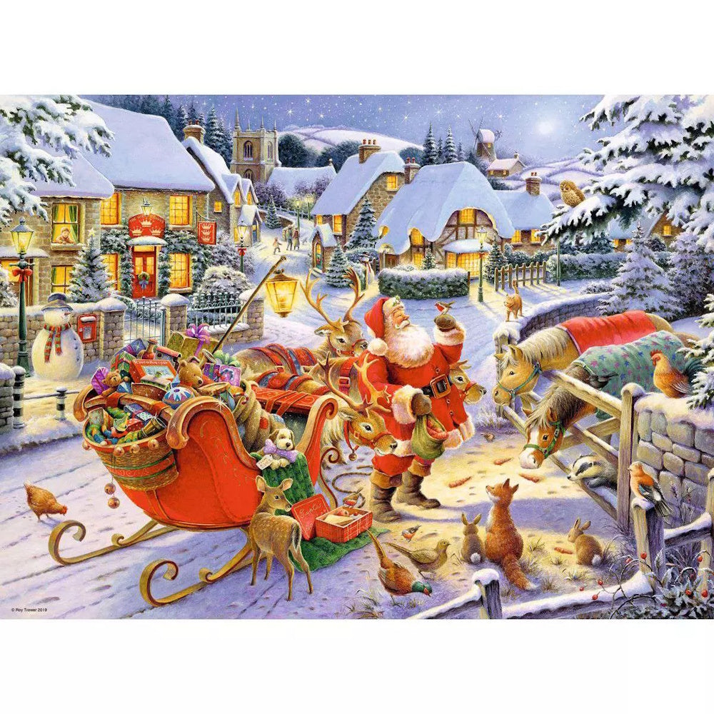 Ravensburger 2 x 500 Piece Puzzles - Christmas Collection No. 1