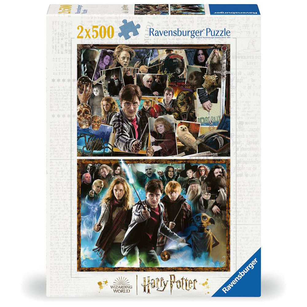 Ravensburger 2 x 500 Piece Puzzles - Harry Potter