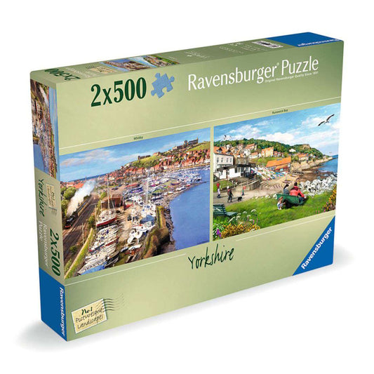 Ravensburger 2 x 500 Piece Puzzles - Picturesque Yorkshire