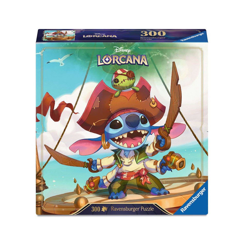 Ravensburger 300 Piece Puzzle - Disney Lorcana: Stitch Alien Buccaneer