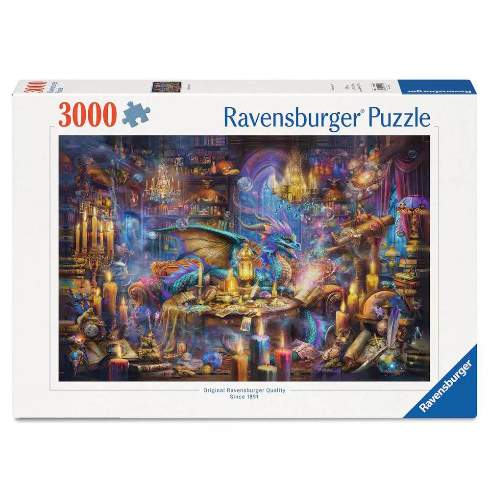 Ravensburger 3000 Piece Puzzle - Dragon's Library