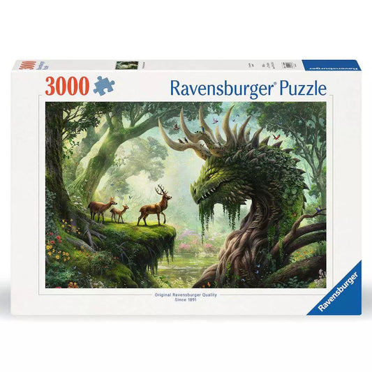 Ravensburger 3000 Piece Puzzle - The Forest Dragon Awakes