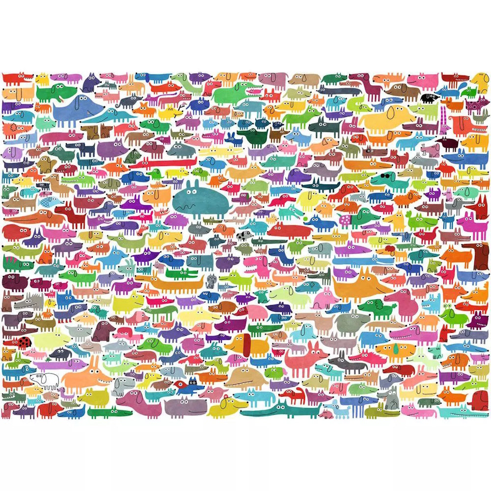 Ravensburger 300 LF Piece Puzzle - 387 Dogs & One Cat