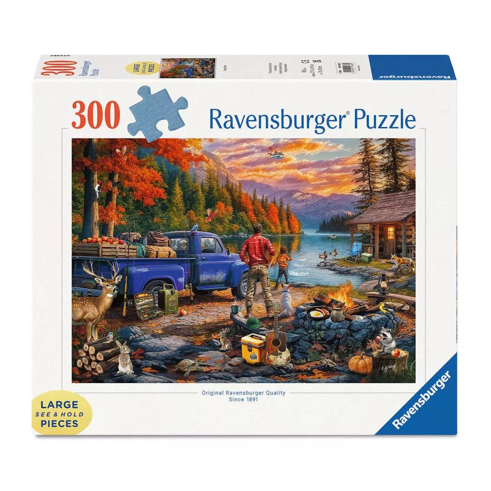 Ravensburger 300 LF Piece Puzzle - Sunset Lake