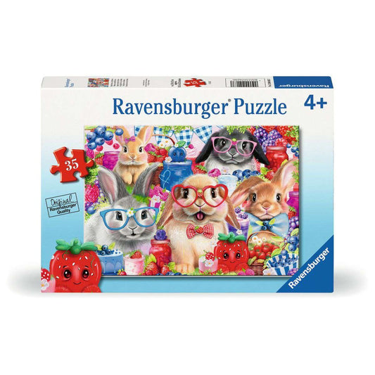Ravensburger 35 Piece Puzzle - Bunnies & Berries