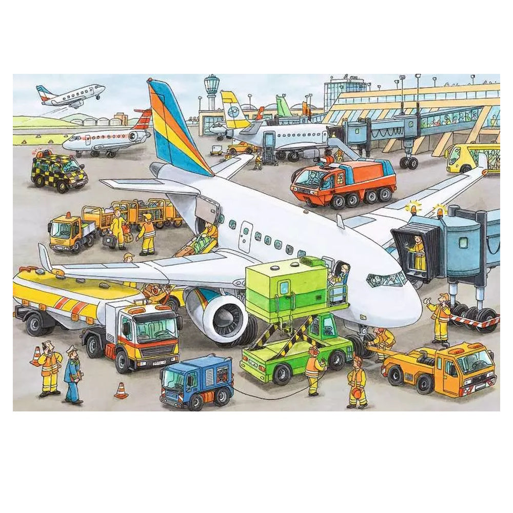 Ravensburger 35 Piece Puzzle - Busy Airport