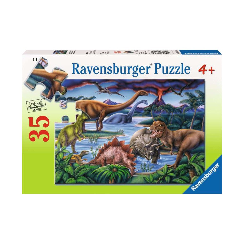 Ravensburger 35 Piece Puzzle - Dinosaur Playground