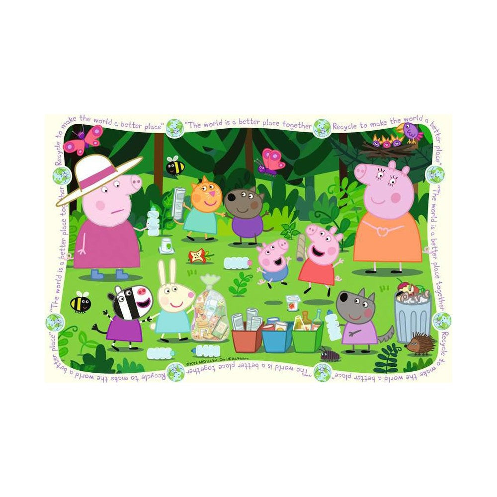Ravensburger 35 Piece Puzzle - Peppa Pig Recycle Together