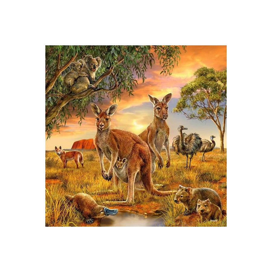 Ravensburger 3 x 49 Piece Puzzles - Animals of the Earth