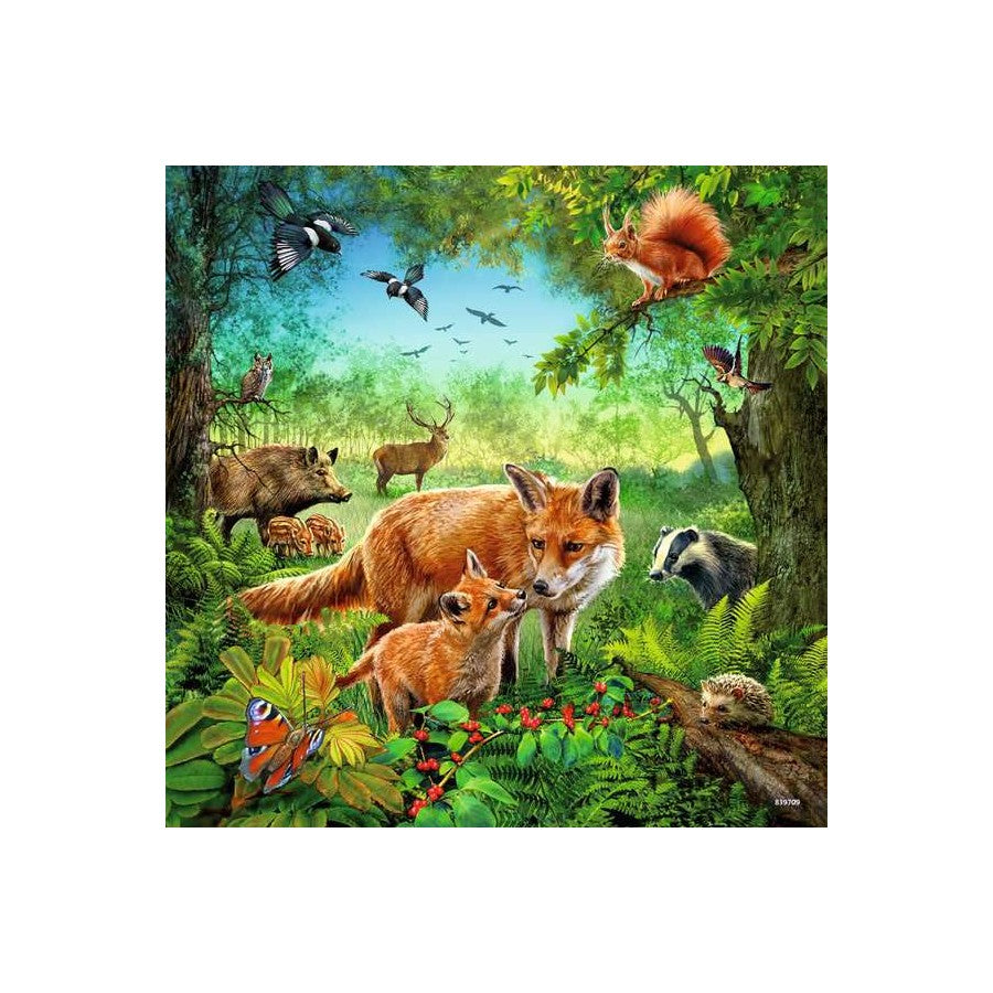 Ravensburger 3 x 49 Piece Puzzles - Animals of the Earth
