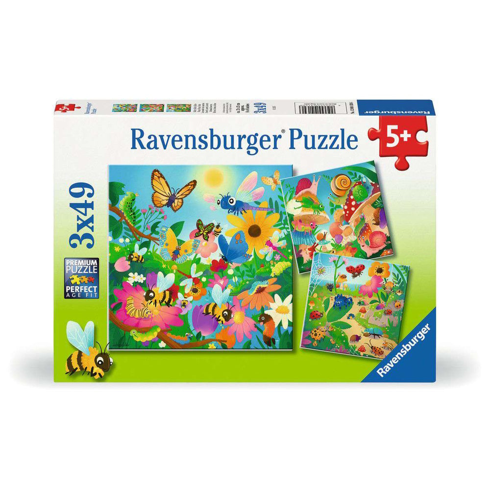 Ravensburger 3 x 49 Piece Puzzles - Bugs Bugs Bugs