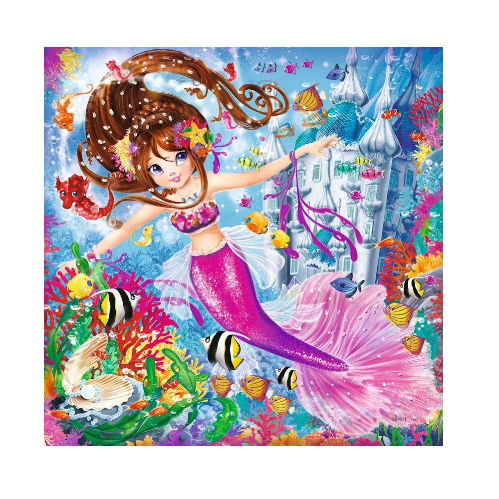 Ravensburger 3 x 49 Piece Puzzles - Charming Mermaids