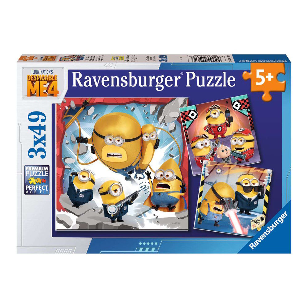 Ravensburger 3 x 49 Piece Puzzles - Despicable Me 4