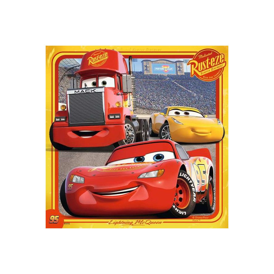 Ravensburger 3 x 49 Piece Puzzles - Disney Cars 3 Collection