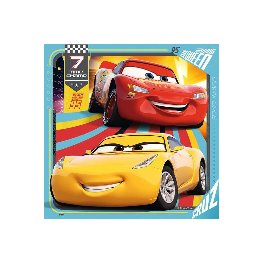 Ravensburger 3 x 49 Piece Puzzles - Disney Cars 3 Collection