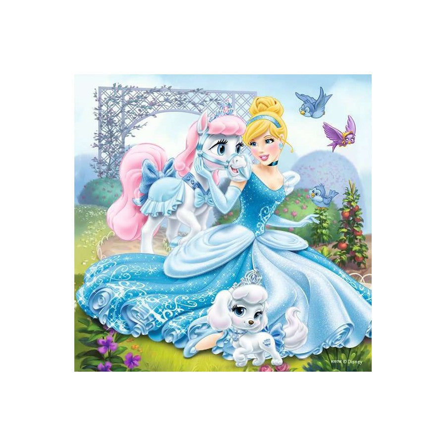 Ravensburger 3 x 49 Piece Puzzles - Disney Princess Palace Pets