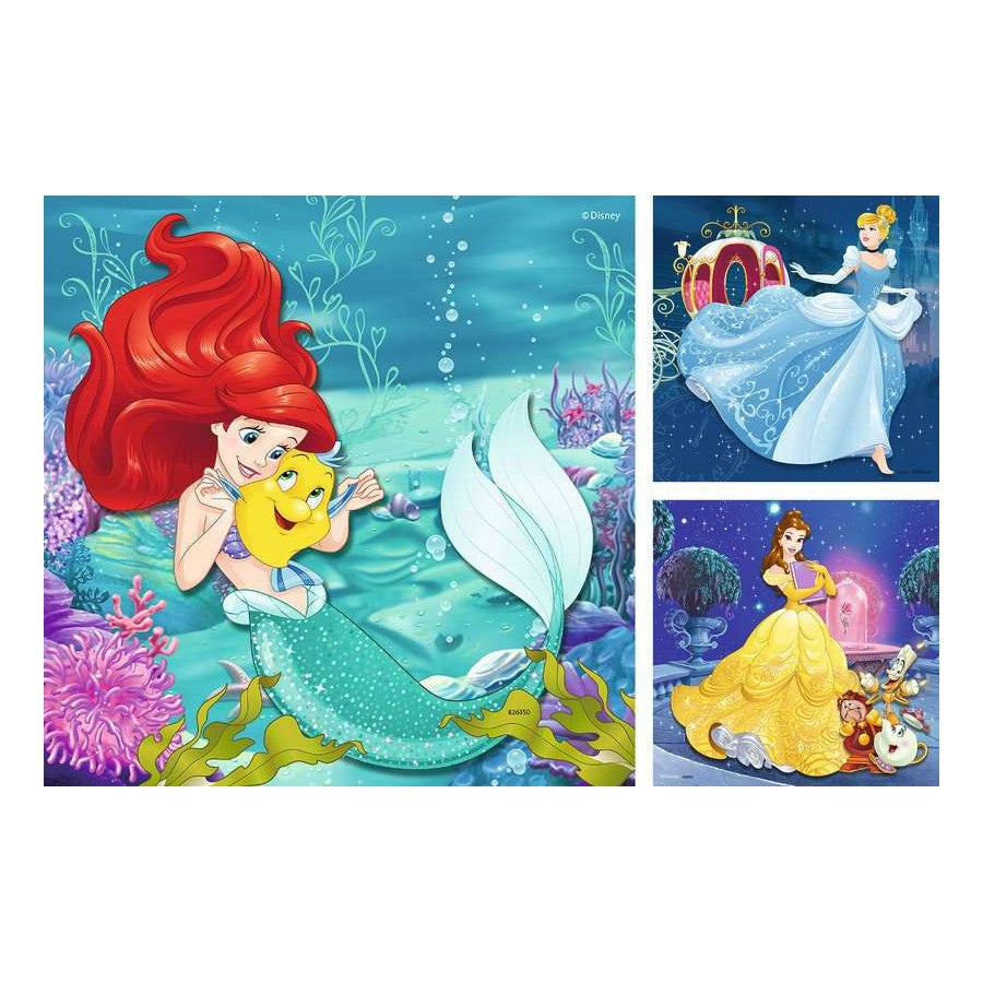 Ravensburger 3 x 49 Piece Puzzles - Disney Princesses Adventure