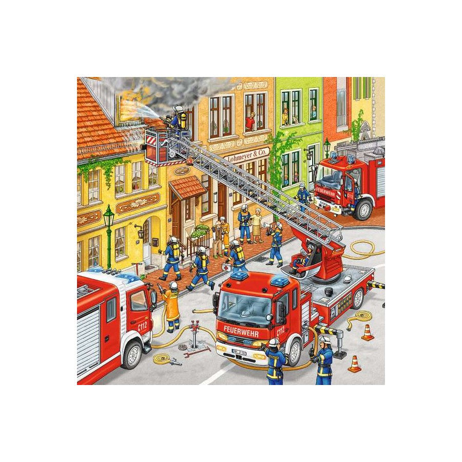 Ravensburger 3 x 49 Piece Puzzles - Fire Brigade Run