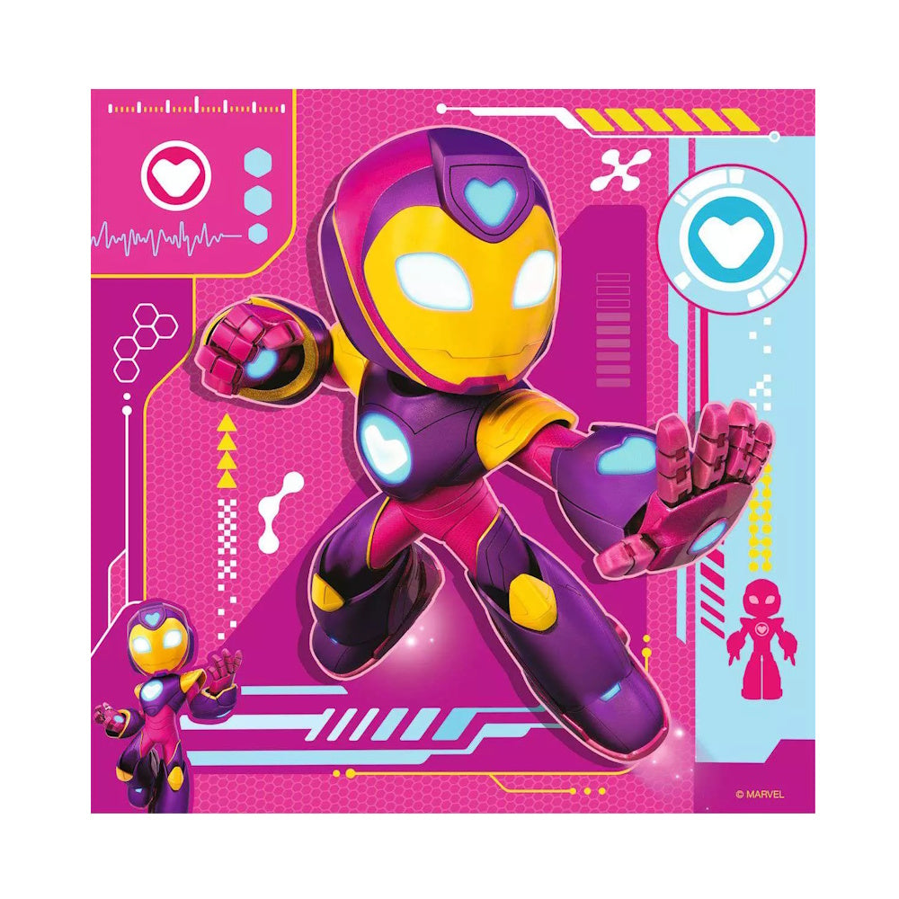 Ravensburger 3 x 49 Piece Puzzles - Marvel Iron Man & His Awesome Friends