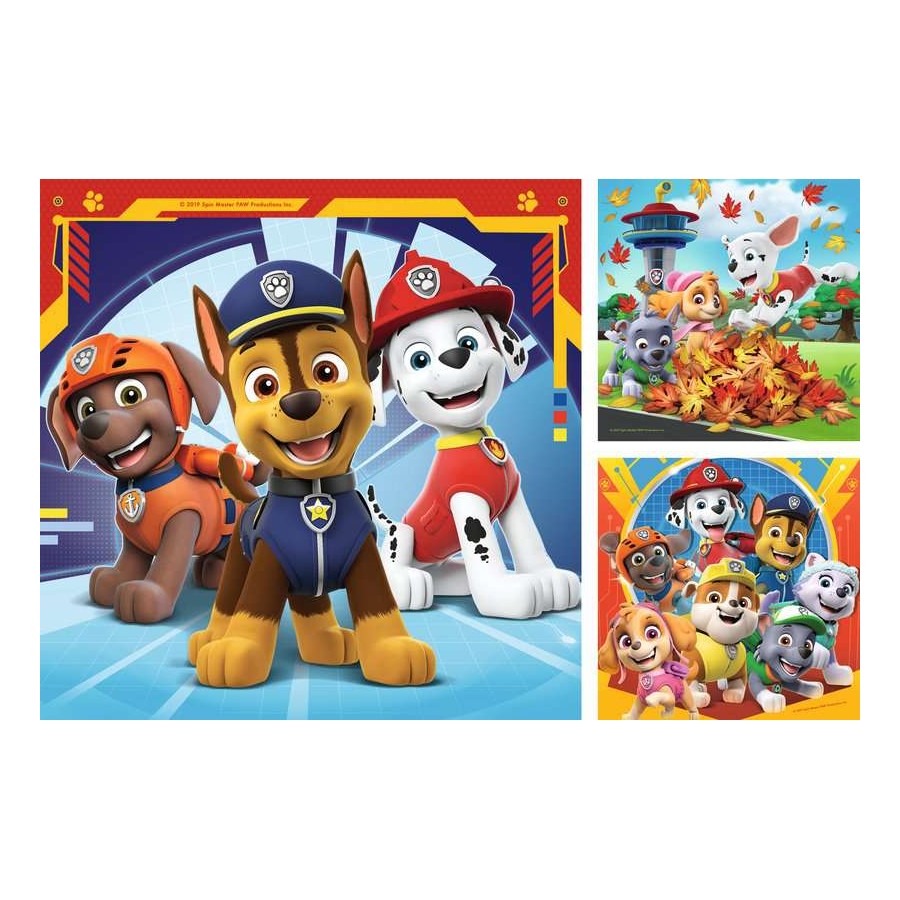 Ravensburger 3 x 49 Piece Puzzles - Paw Patrol Just Yelp for Help