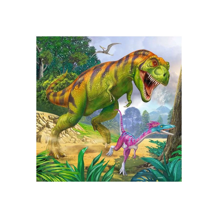 Ravensburger 3 x 49 Piece Puzzles - Primeval Ruler