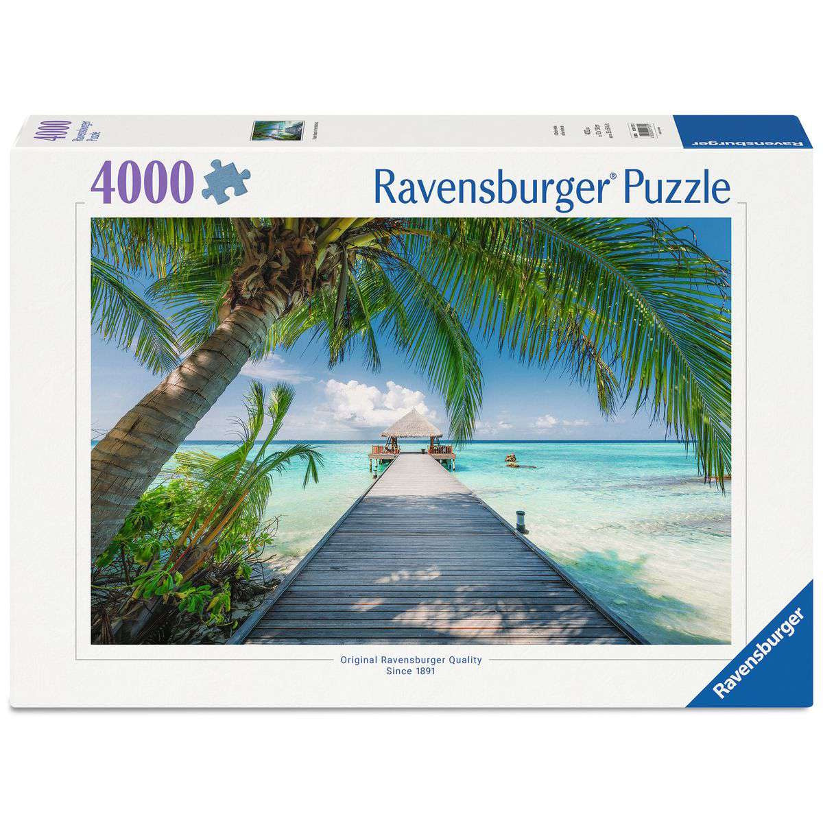 Ravensburger 4000 Piece Puzzle - Dream Beach in the Maldives