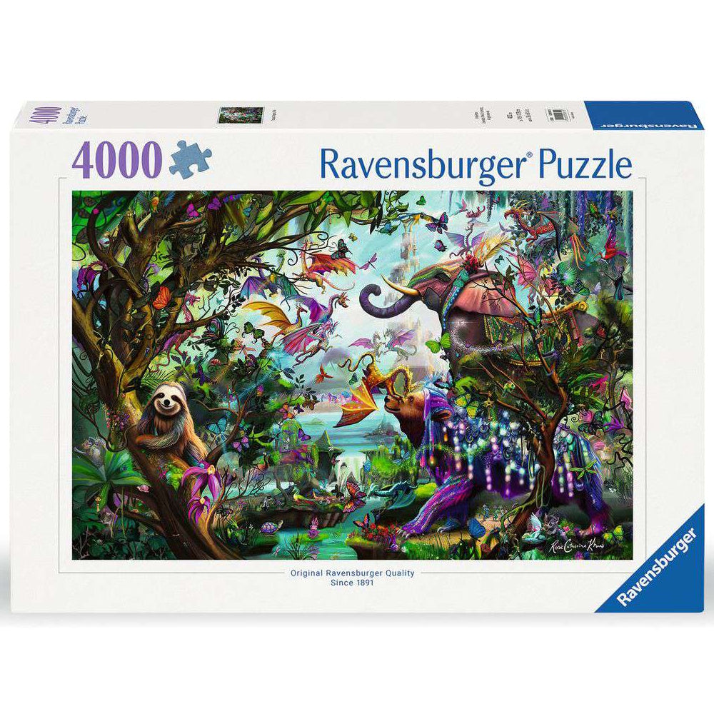Ravensburger 4000 Piece Puzzle - Tropical Dragons