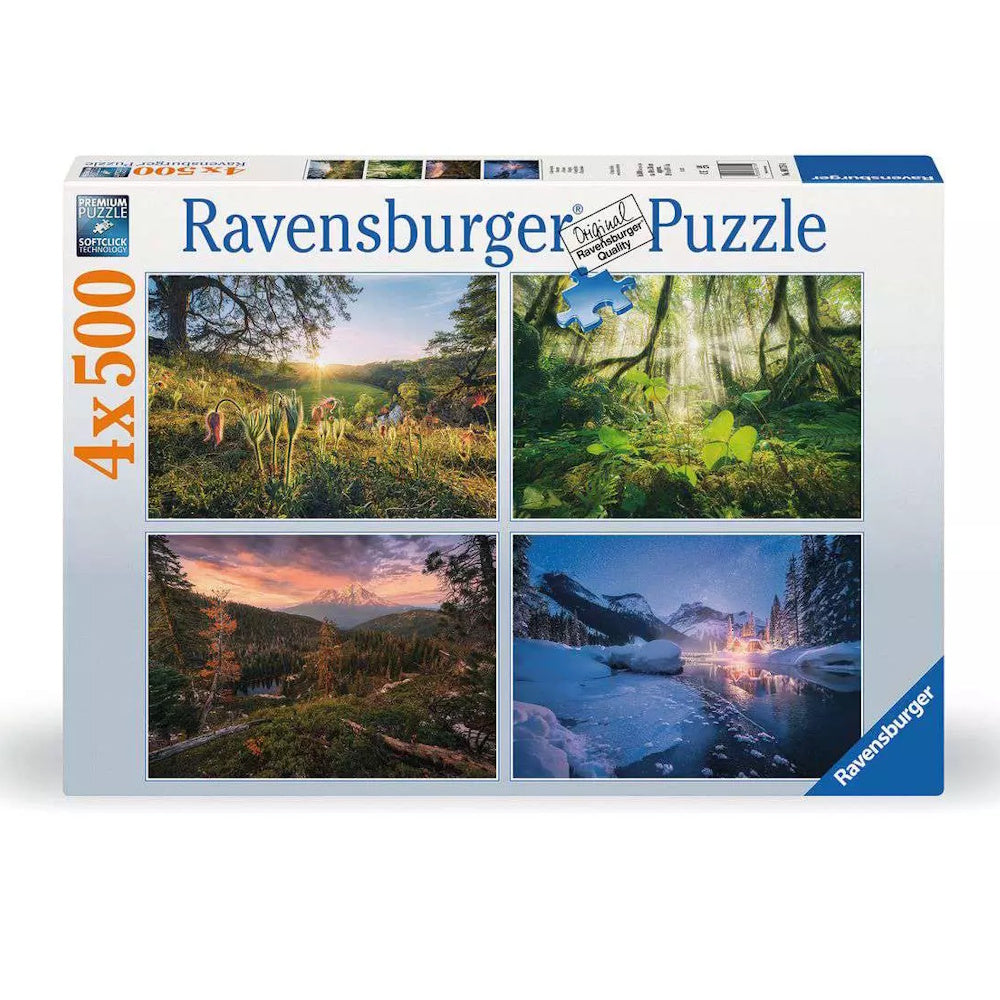 Ravensburger 4 x 500 Piece Puzzles - Four Seasons