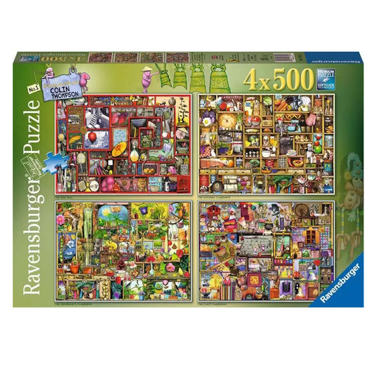 Ravensburger 4 x 500 Piece Puzzles - Wonderful World of Colin Thompson