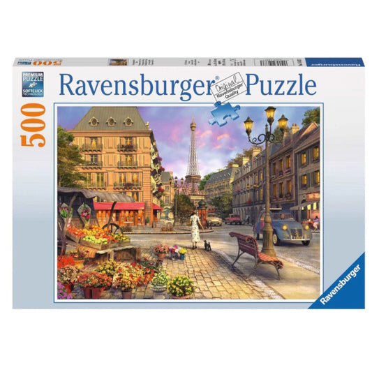 Ravensburger 500 Piece Puzzle - A Walk Through Paris