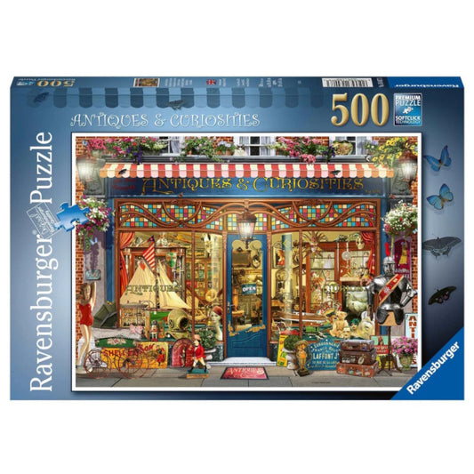 Ravensburger 500 Piece Puzzle - Antiques & Curiosities