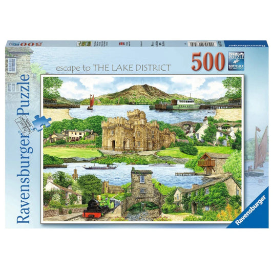 Ravensburger 500 Piece Puzzle -  Escape To The Lake District