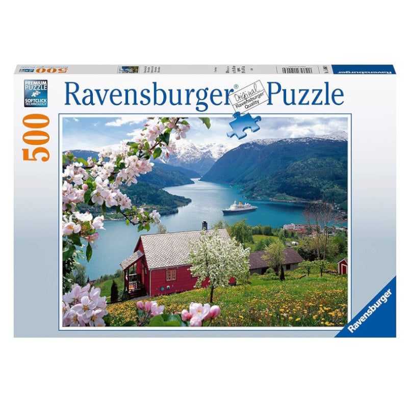 Ravensburger 500 Piece Puzzle Landscape The Jigstore Ravensburger 500 Piece Puzzle Landscape The Jigstore