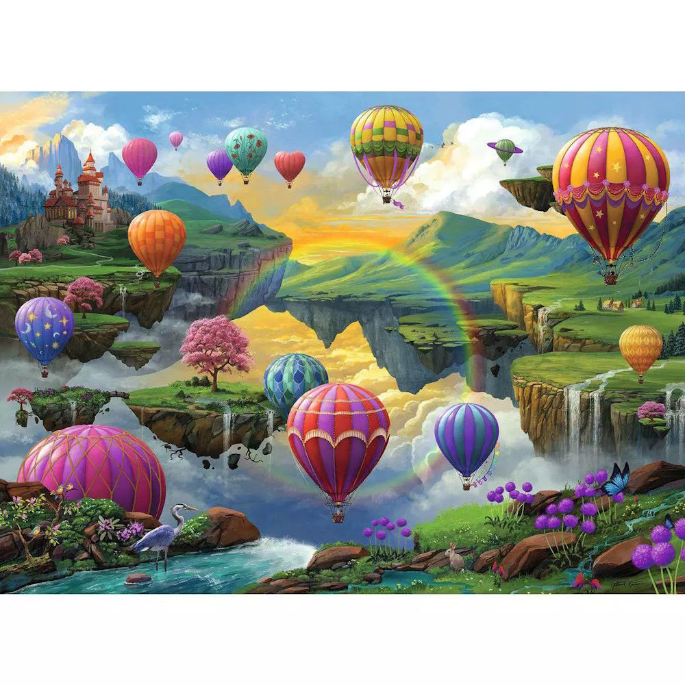 Ravensburger 500 Piece Puzzle - Air Balloon Valley