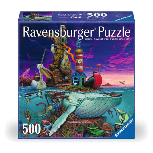 Ravensburger 500 Piece Puzzle - Cherish Your World with Dulk: Archipelago