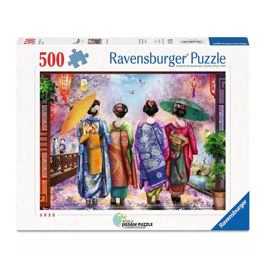 Ravensburger 500 Piece Puzzle - Blossom Walk