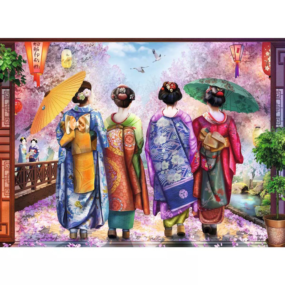 Ravensburger 500 Piece Puzzle - Blossom Walk