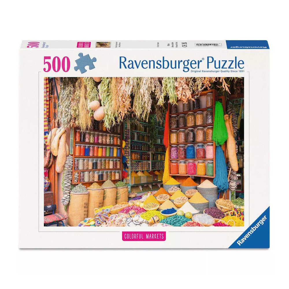 Ravensburger 500 Piece Puzzle - Colourful Spices, Morocco