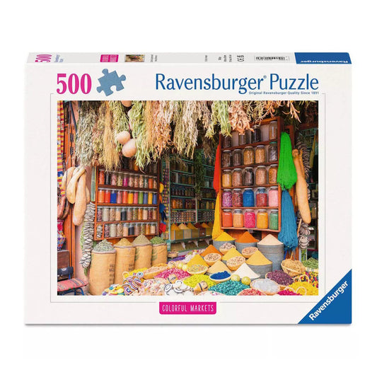 Ravensburger 500 Piece Puzzle - Colourful Spices, Morocco