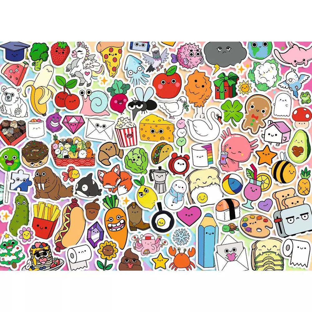Ravensburger 500 Piece Puzzle - Cute Kawaii Chaos